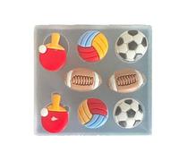 Nonstick Silicone Small Sphere Suitable for Fondant Cake and Artisanal Craft Silicone Sphere High Temperature