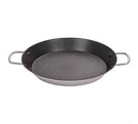 Nonstick Skillet BBQ Pan, Stainless Steel Grill Pan With Fish Scale Non-Stick Design, Commercial Cooking Pan For BBQ(26CM)
