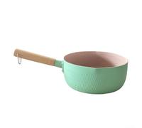 Nonstick Stainless Steel Cooking Pot for Melting Butter and Chocolate (Green)
