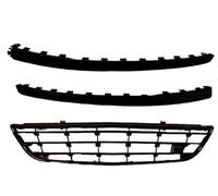 NONSTOP AUTO 2X Front Bumper Spoiler Trim Skirt & 1X Front Bumper Grill For Vauxhall Corsa D