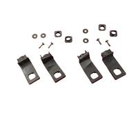NONSTOP AUTO 2x Headlight Repair Kit Bracket Mount Clips Compatible with VW Golf Mk4 Bora (1997-2006) - Left & Right Side Headlamp Housing Fix Set - Replaces 1J0998226 - Classic Car Restoration Parts