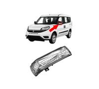 NONSTOP AUTO Wing Mirror Indicator Repeater Lens Light Left Side For FIAT Doblo VAUXHALL Opel Combo