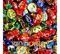 Nonsuch Assorted Toffees 1Kg Bag With Chocolate Eclairs, Nutty Brazil, Licorice, Milk Chocolate, Dark, Banana,Creamy Toffee, Treacle Etc Bulk Sharing Bag