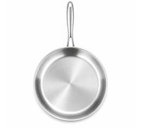 Nontoxicook 26cm Tri-Ply Stainless Steel Frying Pan