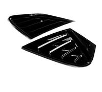Nonuin For Ford For Focus ST-LINE MK4 Window Side Louvers Vent Hatchback 2019 2020 2021 ABS Trim Frame Carbon Fiber Style Car Accessories (Color : Gloss black)
