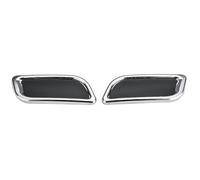 Nonuin Muffler Tip For VW For P&assat B8 2016-2020 2 Pcs Diffuser Exhaust Frame Rear Bumper Decoration Exhaust Pipe Tail Throat Stickers Car Styling