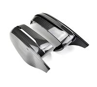 Nonuink LHD RHD Carbon Fiber Exterior Side Rearview Mirror Cover Trim For B&MW 3 4 5 7 8 Series G20 G21 G30 G38 G22 G23 G11 G12 G15 G16 Wing Mirror Cover Cap (Color : carbon fiber, Size : RHD)