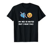 Nonverbal Communication for Autism Awareness My Mic is Muted T-Shirt
