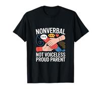 Nonverbal Not Voiceless Autism Parent Support T-Shirt