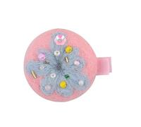 Nonwoven Doughnuts Hair Clip For Kids Elegant Hairpin Duckbill Clip Side Barrettes For Women Side Bangs Hair Styling Clip