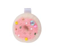 Nonwoven Doughnuts Hair Clip For Kids Elegant Hairpin Duckbill Clip Side Barrettes For Women Side Bangs Hair Styling Clip
