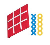 Nonwoven Fabric TicTacToe Board Game Set With Multiple Rule Variations Educational Toy For Children Problem Solving Logical Strategy Game For Kids
