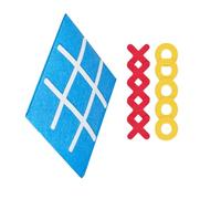 Nonwoven Fabric TicTacToe Board Game Set With Multiple Rule Variations Educational Toy For Children Problem Solving Board Game Toy For Children