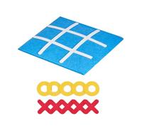 Nonwoven Fabric TicTacToe Board Game Set With Multiple Rule Variations Educational Toy For Children Problem Solving Educational Toy For Toddler