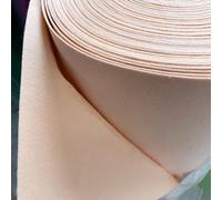 Nonwoven Fusible Interfacing, Non-Woven Acrylic Felt Fabric 2mm Thick Multicolor 1m x 1m(Beige)