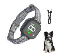 Noo-bark Anti Bark Collar, Smart No-obark Dog Collar Shock, Waterproof Rechargeable, 4 Modes & 8 Sensitivity Levels, Gentle & Effective Bark Control,For Small, Medium & Large Dogs (Black-No Shock)