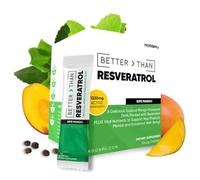 Noobru™ - Better Than - Resveratrol - Powerful Polyphenol Supplement with Fisetin & Mango Flavor for Longevity, Cellular Health, Brain Function & Anti-Aging Support