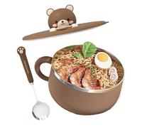 Noodle Bowl - 1200ml Instant Noodle Maker Bowll, Cooking Meal Bowls, Portable Food Bowls, Multifunctional College Dorm Bowl, Noodles Maker Bowll for Kitchen College Dorm Apartment Dining