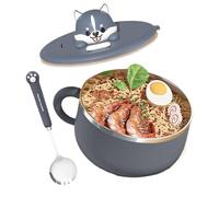 Noodle Bowl - 1200ml Instant Noodle Maker Bowll, Cooking Meal Bowls, Portable Food Bowls, Multifunctional College Dorm Bowl, Noodles Maker Bowll for Kitchen College Dorm Apartment Dining
