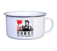 Noodle Bowl with Lid Retro Ramen Serving Bowl Chinese Soup Cup Portable Kitchen Tableware for Student Worker