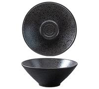 Noodle Bowls Dinnerware for Kitchen - Ceramic Ramen Bowl - 7“/8”/9“ Japanese Noodle Bowl Large Bowls - Cute Asian Bowls for Udon, Vietnamese Pho - Soup Bowl with Unglazed Bottom and Screw Thread Desig