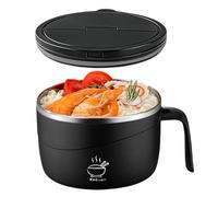 Noodle Bowls - Portable 1200ml Anti-Scalding Soup Mugs | Heat Resistant Noodle Bowl Set,for Home Kitchen College Dorm Rice Pho Soup Pasta Oatmeal Gumbo Salad