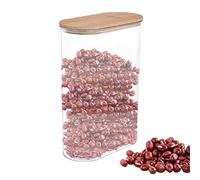 Noodle Container for Kitchen - Cereal Storage Jar | Food Safe Clear Grain Storage Barrel Cereal Storage Jar Kitchen Soy Bean
