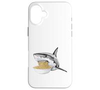 Noodle Loving Ocean Fish Ramen Bowl Humorous Graphic Case for iPhone 16 Plus
