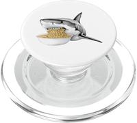 Noodle Loving Ocean Fish Ramen Bowl Humorous Graphic PopSockets PopGrip for MagSafe