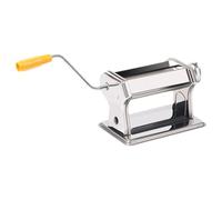 Noodle Making Machine - Press Cutter Tool, Manual Roller Machine | Adjustable Sheet Thickness Roller Attachment, Stainless Steel Spaghetti Maker with Hand Crank for Home Kitchen Use