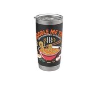 Noodle me This: why is Happiness so Steamy? Cute Ramen Stainless Steel Insulated Tumbler