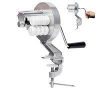 Noodle Press, Artisan Macaroni Machine with Crank Handle, Home Kitchen Utensil for Cavatelli, and Gnocchetti Sardi, Easy Clean Food Prep Tool, Authentic Italian Pasta Making Device