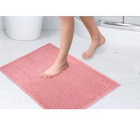 Noodle Soft Touch Non-Slip Bathroom Rug in Pink - TJ Hughes