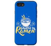 Noodle Soup Bowl For A Foodie Funny Quote Powered By Ramen Case for iPhone SE (2020) / 7/8