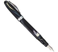 Noodler's Ahab Flex Nib Fountain Pen - Ivory Darkness White And Black, Fine Nib 15028