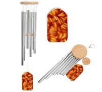 Noodles in Tomato Sauce Aluminium Wind Chime Memorial Chimes Soothing Melodic Windchimes for Garden Backyard Patio Outside Decor