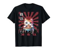 Noodles Ramen Cat Anime Manga Cat Ramen T-Shirt