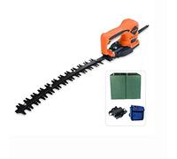 NOOFIE Cordless Hedge Trimmer Electric Hedge Trimmer Double Blade Rechargeable One-Handed le Arc Trimmer Blade 365mm (Straight knife 24V12a lead acid) (Arc knife 24v12a lithium battery)
