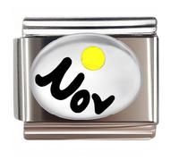 NOOFNO Italian Bracelet Charm,9mm,August,Birthday & Date > Birth stone