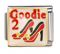 NOOFNO Italian Bracelet Charm,9mm,Goodie 2 High Heels,Beauty & Manicure