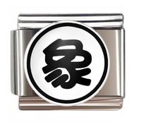 NOOFNO Italian Bracelet Charm,9mm,Xiang Chinese Character,Entertainment & Leisure > Chinese Chess