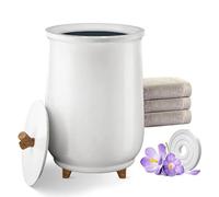 NOOGRRFA 20L Towel Warmer Bucket,450W Hot Towel Warmer,4-Level Timer,3-Level Heating,Auto Shut-Off,Bathroom Spa Luxury Towel Warmers Fits 2 large-Bath-Towels, Blankets-Bathrobes,PJ's