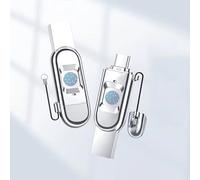 NOOGRRFA 3.0 USB Flash Drive, Fingerprint Encrypted USB Drive,USB+Type-C Interface,Build-in 64/128/256/512G for Secure Data Storage and Transfer,Password,for Laptop 256G