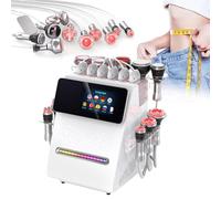 NOOGRRFA 80K Cavitation Machine,11-in-1 Cavitation Slimming Machine,Multipolar Vacuum Reduction Device,7''Touch Screen,Skin Tightening,Fat Removal,Microelectricity Skin Care,for whole body