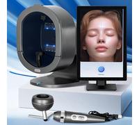 NOOGRRFA Ai Skin Image Analyzer,Skin Analysis Machine,Facial/Scalp Care,11 Spectral Scanning,Analyzing Skin Problems,15.6-Inch Screen,Supports Multiple Languages,With A Handle