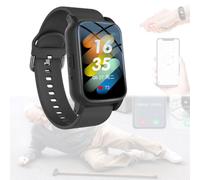 NOOGRRFA Elderly Smart Watch With Fall Detection,Smart Watch For Seniors,Fall Reminder,With Gps Tracking,Sos Alert,Heart Rate Monitoring,1.47in Screen,Video Call,Event Reminder,Magnetic Charging A