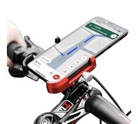 NOOK HACK Mobile Phone Holder for Bike, Rotate 360°, Alu Body and Secure Clamping, Quality on Road or Trail bike accessory, Motorbike Phone Holder For Bike Phone Mount & Handlebar clamp I Golf Trolley