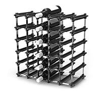 NOOK Wine Rack Medium Kit 25 - Bottle Rack with Modular System - Practical Wine Rack Bottle Holder