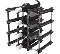 NOOK Wine Rack Small Kit 9 - Bottle Rack with Modular System - Practical Wine Rack Bottle Holder