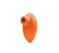 Nooky - Peach Clitoral Suction Stimulator Clit Sucker with 11 Pleasure Suction Intensities to Help Pinpoint Stimulation. Made with Body Safe Waterproof Silicone with Discreet Delivery.